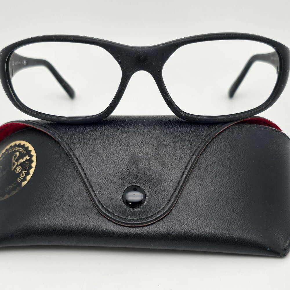 Ray-Ban RB2016 W2578 Daddy-O Matte Rubber Black Sunglasses Frame w/ Case Italy